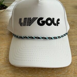LIV Golf Rope Hat (B&W)